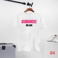 Dsquared2 Men's T-shirt Super Quality Cotton Men's Fashion Black and White