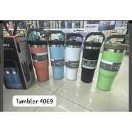 316 L STAINLESS STEEL TUMBLER 4609 HANDLE HOT AND COLD RESISTANT TUMBLER/ 890ML NEWEST TUMBLER