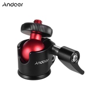 Andoer หัวบอลขาตั้งกล้องขนาดเล็กหมุนได้ 360 องศาสำหรับกล้อง DSLR