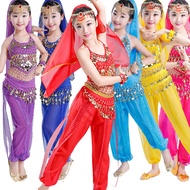 Children's Indian Dance Costume Children's Belly Dance Performance Costume Xinjiang Kindergarten Ethnic Dance Costume