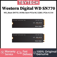 Western Digital WD SN770 WD_Black SN770 1TB 2TB SSD NVMe Gen4 PCIe M.2 2280 PCIe 4.0 X4 Drive Intern