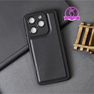 Itel A50 Case Leather Black SoftCase Itel A50