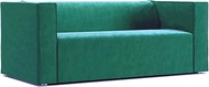 Comfort Works Custom Unique Klippan Cover, Designer Velvet Pet Friendly Slipcovers to Fit IKEA Klippan 2 Seater Sofa Loveseat (Velvet Emerald)