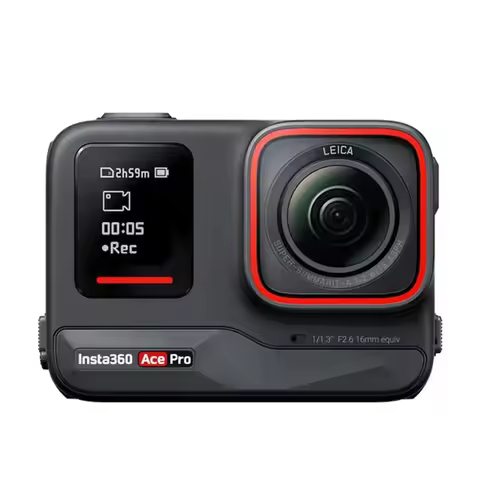 【Brand+】Insta360 Ace Pro 8K/4K Leica Action Camera, Flagship 1/1.3" Sensor, Super Lowlight Performan