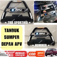 Tanduk Bumper Depan Suzuki Apv / Arena Hummer Lampu LED