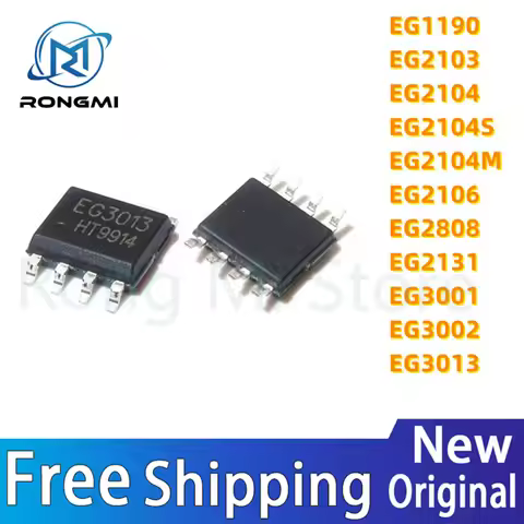 10pcs EG1190 EG2103 EG2104 EG2104S EG2104M EG2106 EG2808 EG2131 EG3001 EG3002 EG3013 SOP8