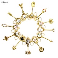 [zoteno] Cartoon Anime Fairy Tail Zodiac Star Summons Key Twelve Constellation Keychain [new]