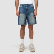 CELCIUS Washed Celana Denim Pendek I31000405C Navy