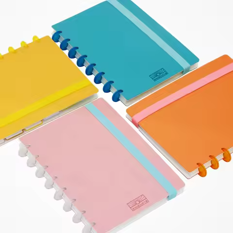 Fromthenon Silicon Elastic Band for A5 A4 Size Notebook 8 Inch Length Binder Notebook and Junior Siz