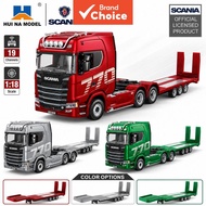 HUINA 1501 Scania 770S 19 HUINA 1501 Scania 770S Traktor Semi Treler Kawalan Jauh 19CH Kejuruteraan 
