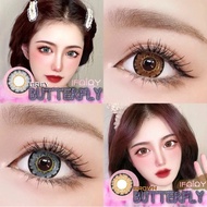 [Power 0-600] BIGEYE 20MM I.Fairy Butterfly Grey Korean Color Contact Lens Softlens Raya Lens 2025 V