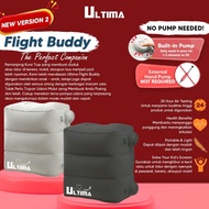 ULTIMA travel flight Buddy Inflatable Foot Rest Similar to Plane Pal Jet Kid footrest on the Plane