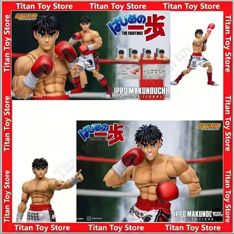 Pre Order STORM TOYS Hajime No Ippo Makunouchi Ippo Articulated Collectible Action FigureGift for Bo