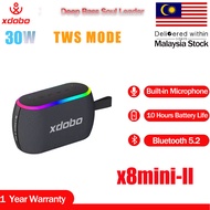 XDOBO New Model X8 MINI II 30W BlueTooth Speaker Mini Portable Speaker with Cool Light