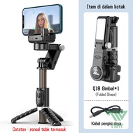 TNW-Q18 Gimbal Stabilizer Handphone Gimbal Hp Stabilizer Tongsis Hp Bluetooth Tripod