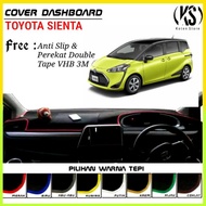 Toyota Sienta Car Dashboard Cover/Dashboard Cover+Anti Slip | Car Dashboard Carpet/Car Dashboard Mat/Car Dashboard Carpet Mat/Car Dashboard Protector/Car Interior Accessories/Car Accessories