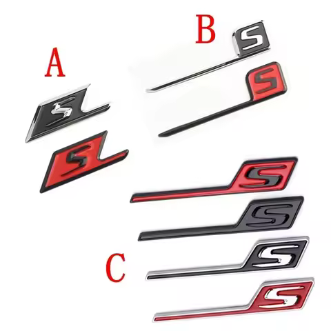 Car Rear Trunk Letters Sticker For A45 A35 C43 C63 E63 S63 CLS63 CLS53 GLC63 GLS53 GT63 GT S Emblem