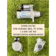 SUBARU BRZ TOYOTA GT86 1.4KW 10T ND NEW STARTER (SU003-00450/428000-8620/23300-AA720)