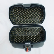 For GSB 47L SEC 50L DSEC Motorcycle Tail Box Top Box Trunk Cargo Liner Cover PU Leather