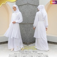 Gamis Nibras Sarimbit 2023 / Gamis Alesha Blue / Gamis Alesha