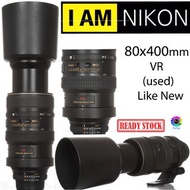 Nikon 80-400mm f/4.5-5.6D ED VR AF NIKKOR Lens (used)