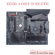 For B550 AORUS ELITE Motherboard 128GB AM4 DDR4 ATX B550 Mainboard 100% Tested Fully Work