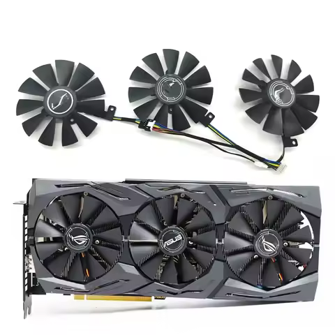 New 87MM PLD09210S12M PLD09210S12HH Cooling Fan Replace For ASUS Strix GTX 1060 OC 1070 1080 GTX 108