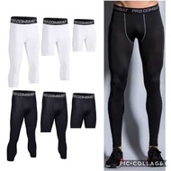 Tight Pants Men Unisex Leggings Adult Sport Gym Running Swimming Seluar Tight Lelaki 运动紧身裤男女