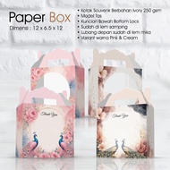 Souvenir box 12 x 6.5 x 12 x 250 gsmIVORY