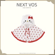 British NEXT VOS Baby Cartoon Cloak Princess Shawl Outing Clothes Pure Cotton Autumn Winter Baby Gir