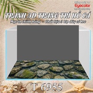 3D Aquarium Painting Aquarium Bottom Painting Model - Fish Tank Painting - Glue Ready - Free Gluing 