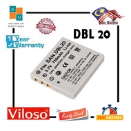 DB-L20 DB-L20A DB-L20AU Sanyo Camera Battery, 800mAh