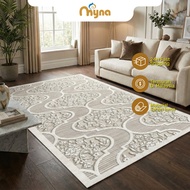 Myna | Saiz 3XL/6XL Karpet Besar Ruang Tamu Anti-Gelincir | 3XL/6XL Size Big Anti-slip Carpet for Li