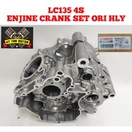 LC135 4S V1-V8 Enjine Casing Crank Set Kulit Enjin Set Ori HLY