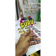 Sticker selamat hari guru waterproof