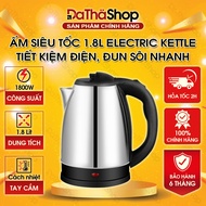 ELECTRIC KITTLE 1.8L ELECTRIC Kettle 1800W Capacity 304 Stainless Steel Safe, Durable, High Quality