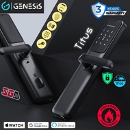 🇸🇬FREE Installation🇸🇬 GENESIS X390/F/M Fire Rated High Security Mortise App Digital Door Lock (AKA: 