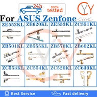 ปริมาณปุ่มสวิตช์เปิดปิดปุ่ม Flex Cable สำหรับ ASUS ZenFone 3 4 5ซูมเลเซอร์ Live Max Plus Pro 2018 2019 ZE552KL ZE520KL ZE620KL ZE553KL ZC551KL ZB501KL ZB555KL ZB570TL ZB601KL ZB602KL ZC553KL ZC554KL ZC520KL ZS630KL เปลี่ยนสาย