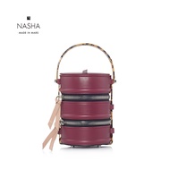 [ NASHA ] Pinto Mono | Berry กระเป๋าทรงปิ่นโต