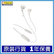 JBL - TUNE 235BT (白色) 半入耳式 戶外跑步專用掛頸藍芽耳機 1200130025976