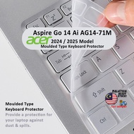 Keyboard Protector For Acer Aspire Go 14 Ai AG14-71M-5529 14" 2024 2025 Keyboard Cover Acer Aspire G