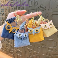 [chilala] Cute Coin Purse Owl Charm Key Coin Purse Modeling Coin Purse Coin Purse Pendant Pendant Co