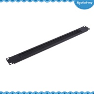[figatia1] 1U 19" Rack Mount Network Brush Tidy Panel