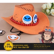 One Piece Portgas D Ace Onepiece Cosplay Anime Hat - Acc Ace Hat Rv #Gratisongkir #Sale #Discount