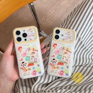 Casing For iPhone 17 Pro Max 16 15 TPU Phone Case Cover 手机壳 Aesthetic Korean Cute