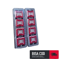 News custom car stop lamp 4 boxes 12/24 volt iron plate material Universal