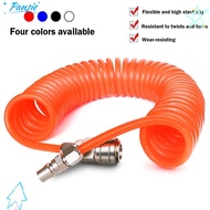 PANSIE Air Compressor Hose Tube, Flexible PU PU Air Compressor Hose, Plug Air Fittings With Connecto