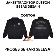 JAKET CUSTOM BEBAS DESAIN / JAKET TRACKTOP CUSTOM