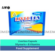 Liverbos Capsule Silymarin + B Vitamin Food Supplement Capsule- 32 capsules