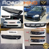 [ FREE RS LOGO ] HONDA CIVIC EK 1996 1999 FRONT BUMPER GRILL ABS MATERIAL